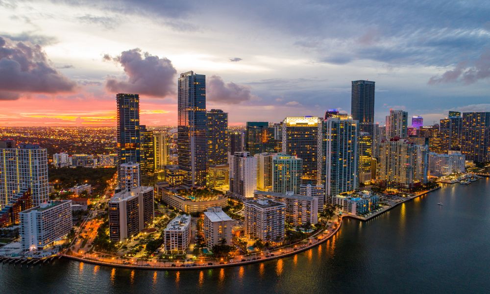 The dynamic and upscale skyline of Brickell, reflecting the vibrant, modern lifestyle of its residents.
