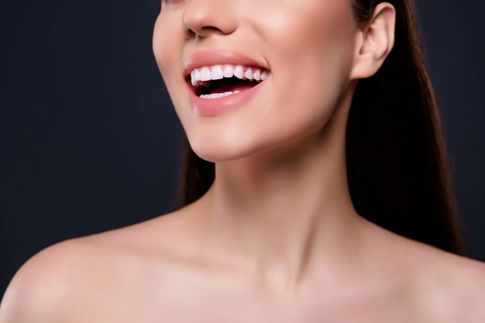 smiling after getting veneers miami