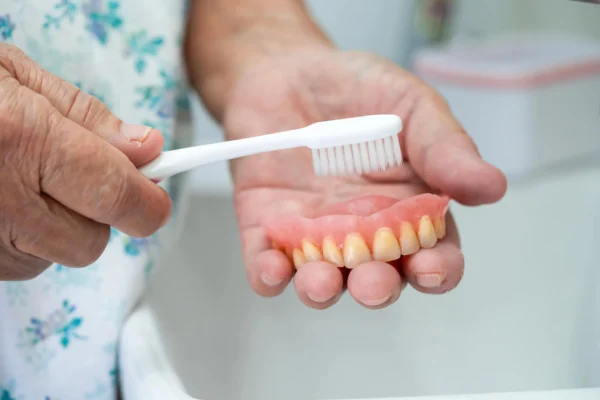 cleaning dentures tamarac